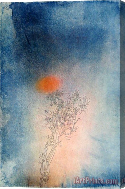 Paul Klee The Plant And Its Enemy Stretched Canvas Painting / Canvas Art