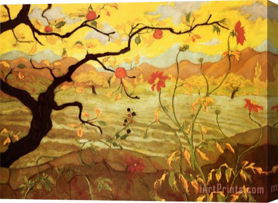 Paul Ranson Apple-tree Stretched Canvas Painting / Canvas Art
