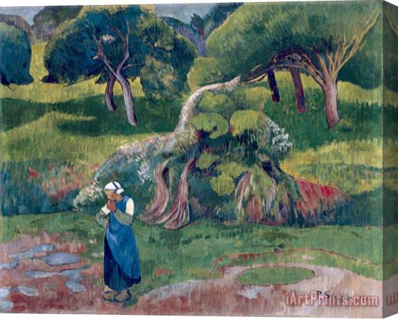 Paul Serusier Landscape at Le Pouldu Stretched Canvas Painting / Canvas Art