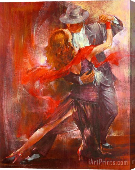 Pedro Alvarez Tango Argentino Ii Stretched Canvas Painting / Canvas Art