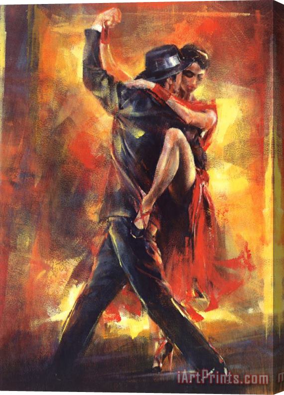 Pedro Alvarez Tango Argentino Stretched Canvas Painting / Canvas Art