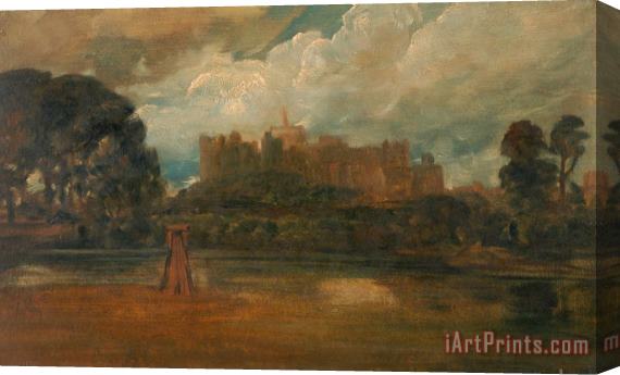 Peter de Wint Windsor Castle Stretched Canvas Print / Canvas Art