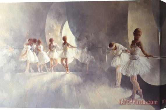 Peter Miller Ballet Studio Stretched Canvas Painting / Canvas Art
