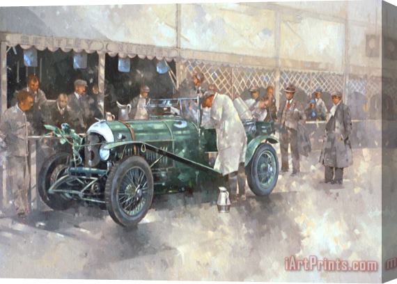 Peter Miller Bentley Old No.7 Stretched Canvas Print / Canvas Art
