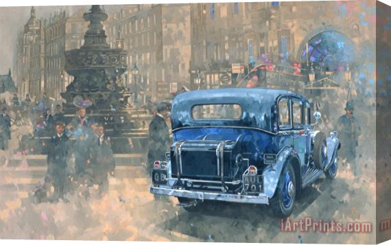 Peter Miller Phantom in Piccadilly Stretched Canvas Print / Canvas Art