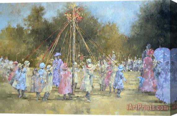 Peter Miller The Maypole Stretched Canvas Painting / Canvas Art