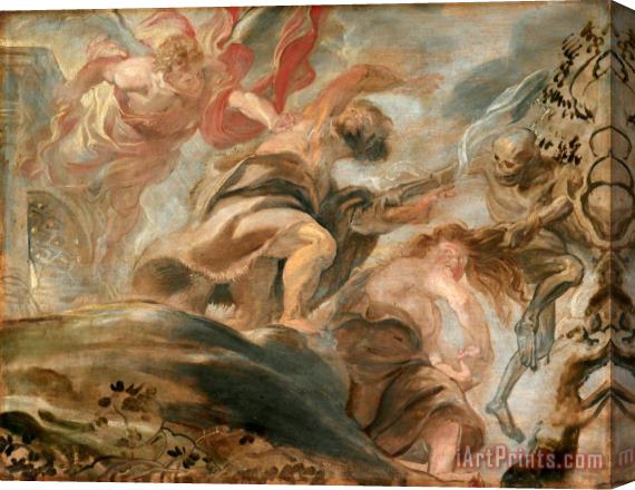 Peter Paul Rubens Expulsion From The Garden of Eden Stretched Canvas Print / Canvas Art