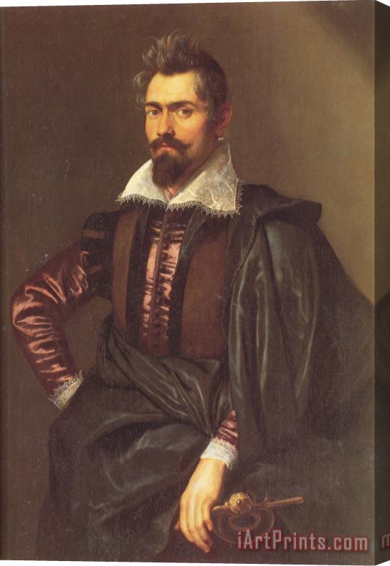 Peter Paul Rubens Portrait of Gaspard Schoppins Stretched Canvas Print / Canvas Art