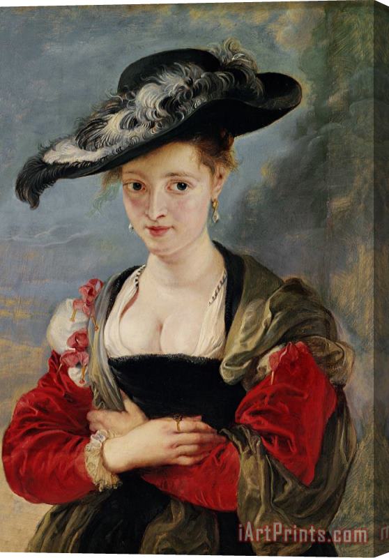 Peter Paul Rubens Portrait of Susanna Lunden Stretched Canvas Painting / Canvas Art