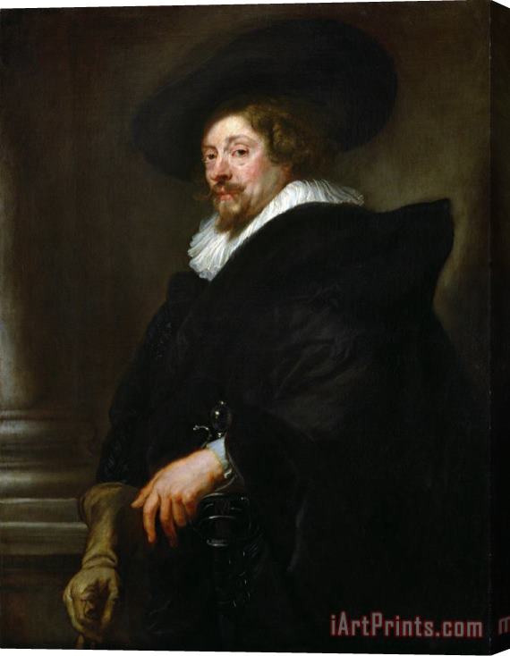 Peter Paul Rubens Self Portrait Stretched Canvas Print / Canvas Art