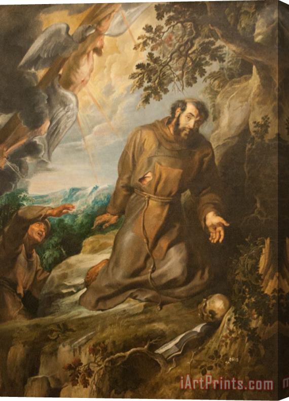 Peter Paul Rubens St. Francis Of Assisi Receiving The Stigmata Stretched Canvas Painting / Canvas Art