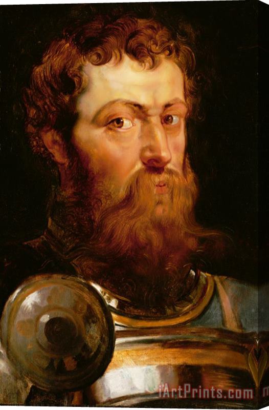 Peter Paul Rubens The Commander's Head Stretched Canvas Print / Canvas Art