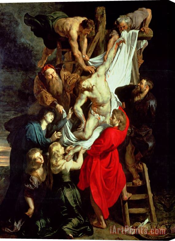 Peter Paul Rubens The Descent from the Cross Stretched Canvas Print / Canvas Art