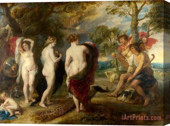 Peter Paul Rubens The Judgement of Paris Stretched Canvas Print / Canvas Art
