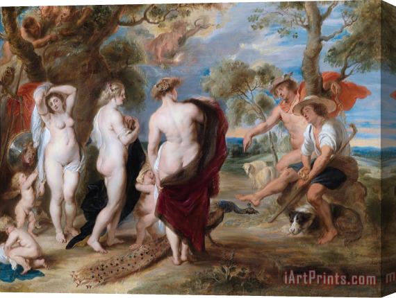 Peter Paul Rubens The Judgement of Paris Stretched Canvas Painting / Canvas Art