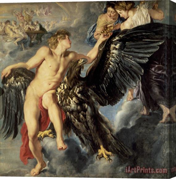Peter Paul Rubens The Kidnapping of Ganymede Stretched Canvas Print / Canvas Art