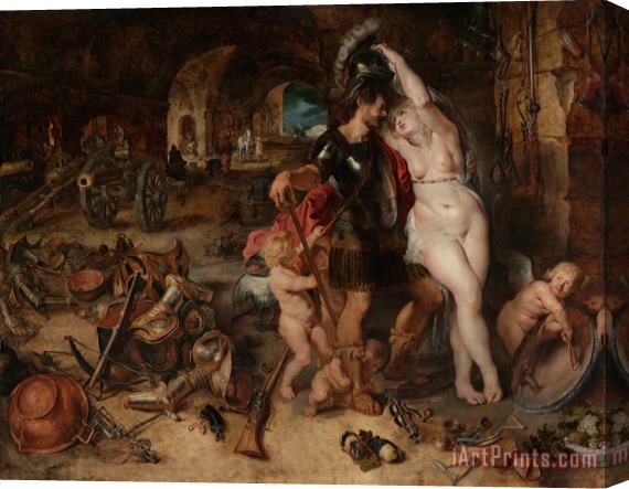 Peter Paul Rubens The Return From War Mars Disarmed by Venus Stretched Canvas Painting / Canvas Art