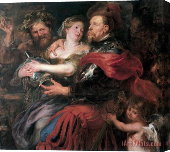 Peter Paul Rubens Venus And Mars Stretched Canvas Painting / Canvas Art