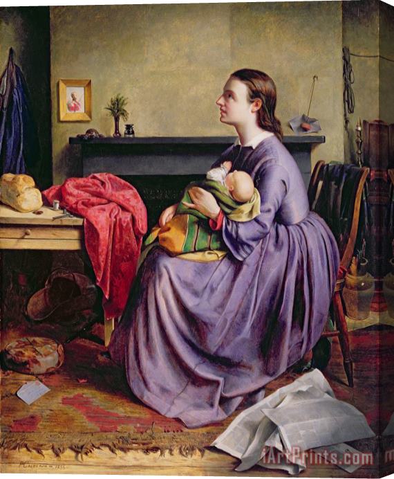 Philip Hermogenes Calderon Lord - Thy Will Be Done Stretched Canvas Painting / Canvas Art