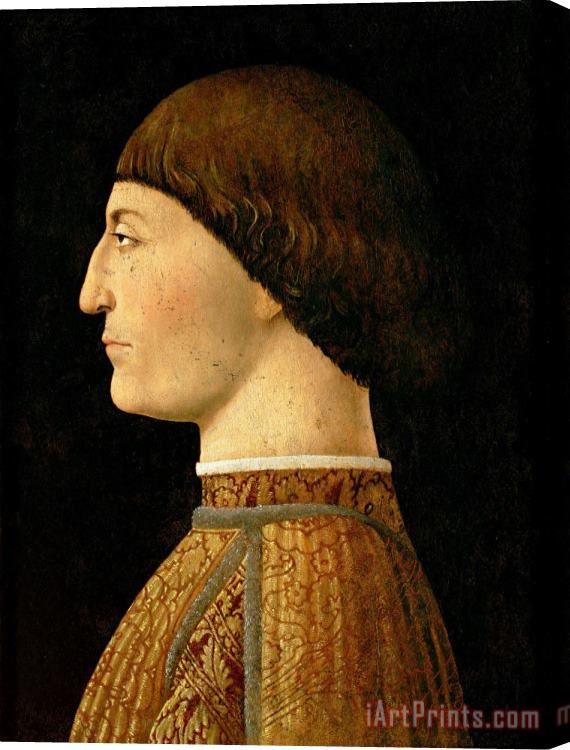 Piero della Francesca Sigismondo Malatesta Stretched Canvas Painting / Canvas Art