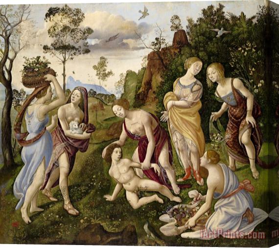 Piero di Cosimo The Finding of Vulcan on The Island of Lemnos Stretched Canvas Painting / Canvas Art
