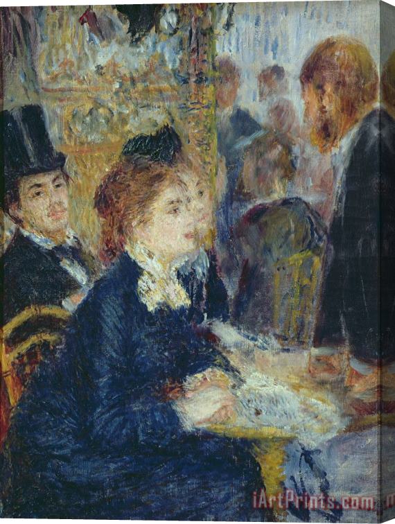 Pierre Auguste Renoir At the Cafe Stretched Canvas Print / Canvas Art