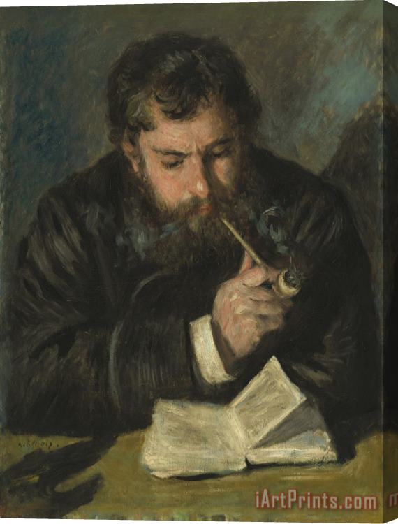 Pierre Auguste Renoir Claude Monet Stretched Canvas Print / Canvas Art