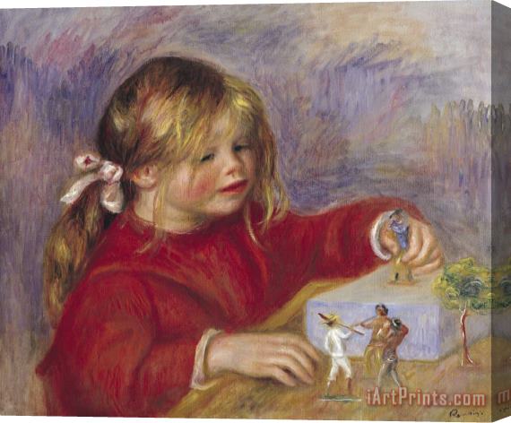 Pierre Auguste Renoir Claude Renoir (b.1901) at Play Stretched Canvas Print / Canvas Art