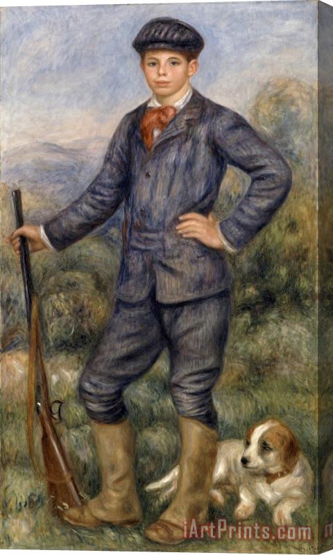 Pierre Auguste Renoir Jean As a Huntsman Stretched Canvas Print / Canvas Art