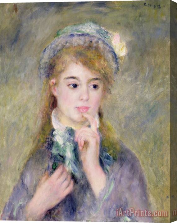 Pierre Auguste Renoir L'Ingenue Stretched Canvas Painting / Canvas Art