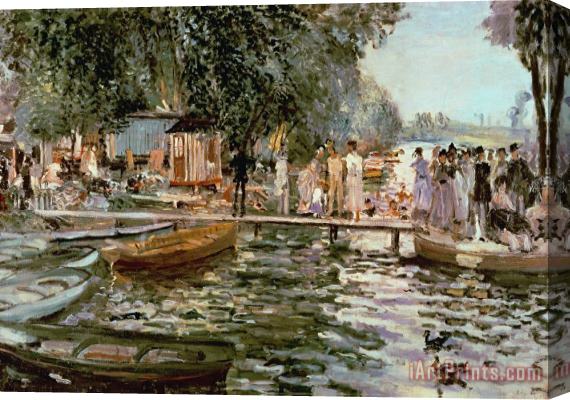 Pierre Auguste Renoir La Grenouillere Stretched Canvas Painting / Canvas Art