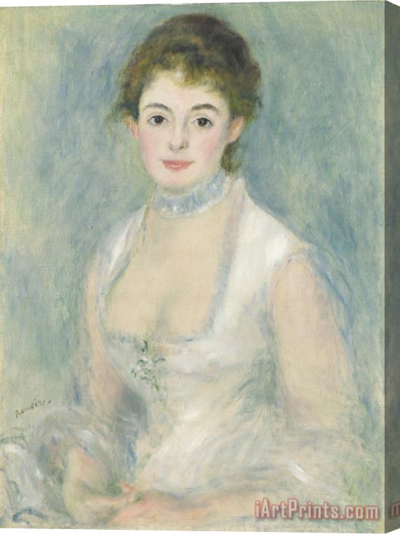 Pierre Auguste Renoir Madame Henriot Stretched Canvas Print / Canvas Art
