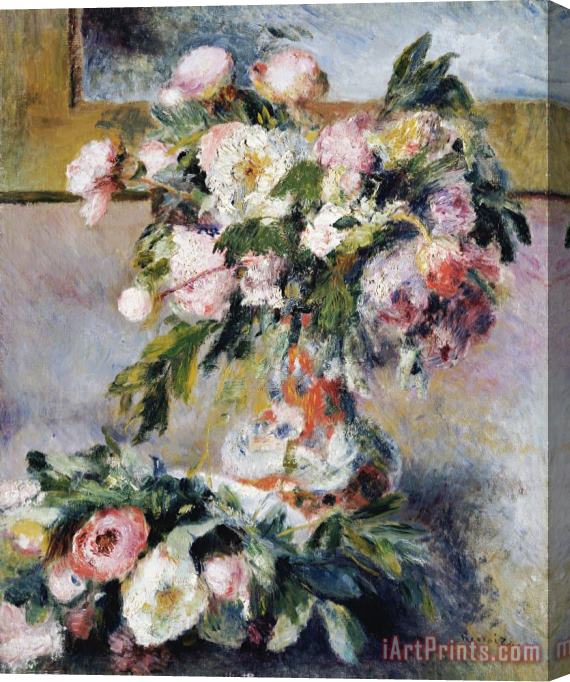 Pierre Auguste Renoir Peonies Stretched Canvas Print / Canvas Art