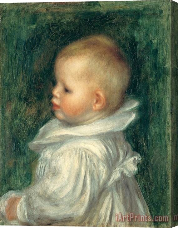 Pierre Auguste Renoir Portrait of Claude Renoir Stretched Canvas Print / Canvas Art