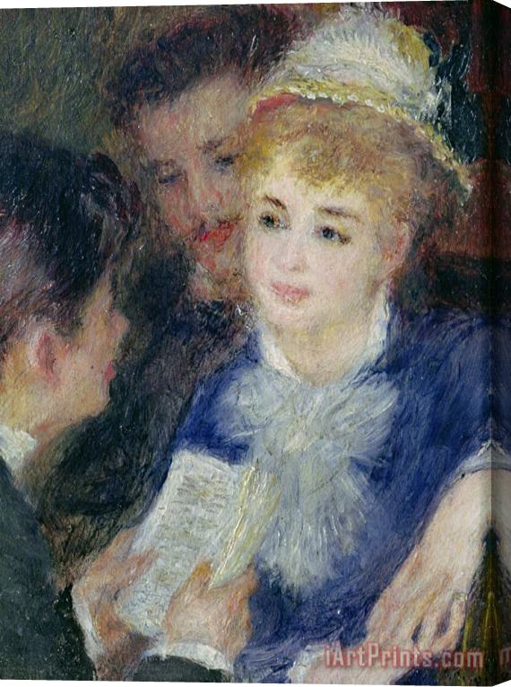 Pierre Auguste Renoir Reading the Role Stretched Canvas Print / Canvas Art