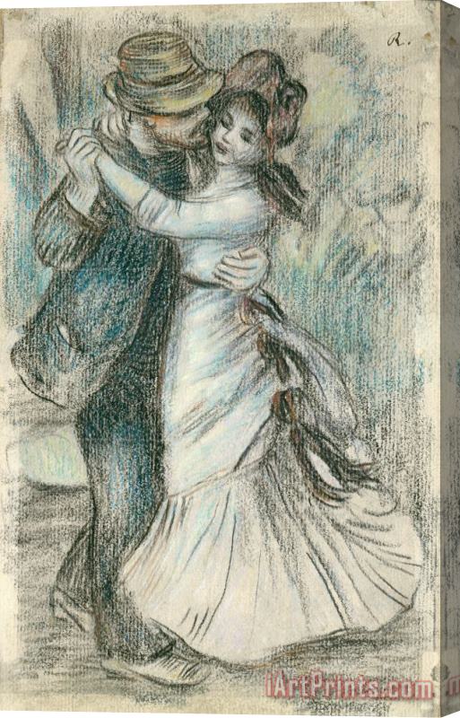 Pierre Auguste Renoir The Dance Stretched Canvas Painting / Canvas Art