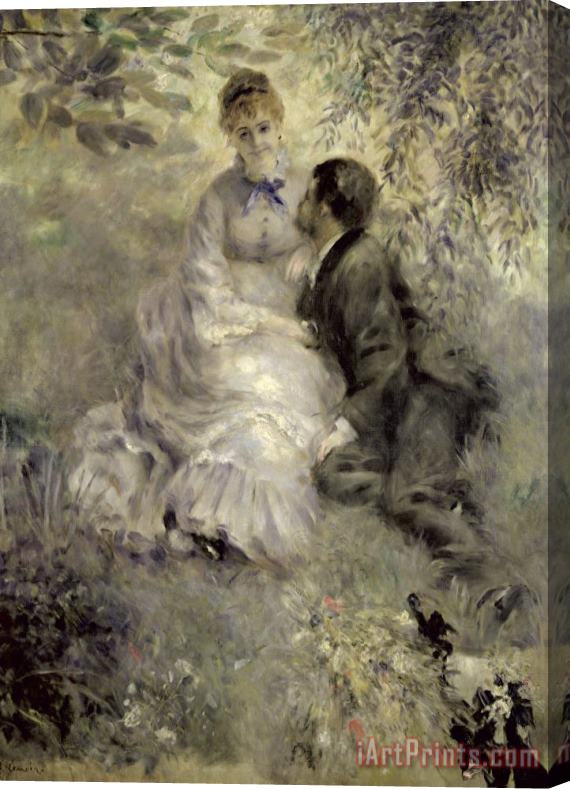 Pierre Auguste Renoir The Lovers Stretched Canvas Print / Canvas Art