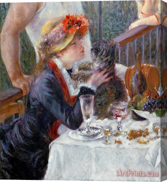 Pierre Auguste Renoir The Luncheon of the Boating Party Stretched Canvas Painting / Canvas Art