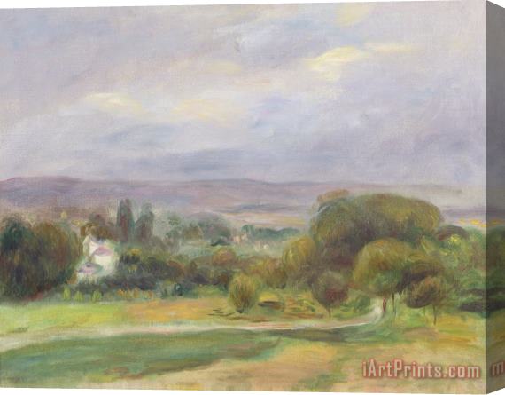 Pierre Auguste Renoir The Path Stretched Canvas Painting / Canvas Art