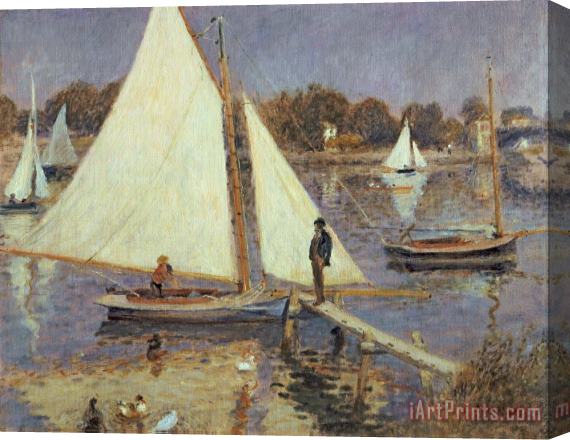 Pierre Auguste Renoir  The Seine at Argenteuil Stretched Canvas Painting / Canvas Art