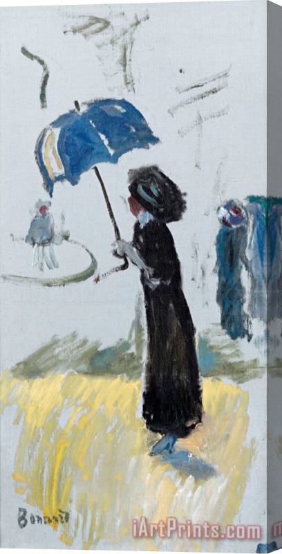 Pierre Bonnard Femme Au Parapluie Stretched Canvas Painting / Canvas Art