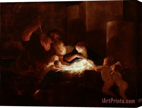 Pierre Louis Cretey or Cretet The Nativity Stretched Canvas Painting / Canvas Art
