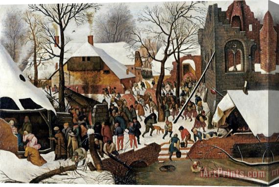Pieter Bruegel the Elder The Adoration of The Kings Stretched Canvas Print / Canvas Art