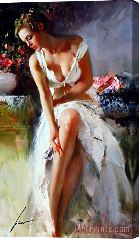 Pino Daeni Angelica 2 Stretched Canvas Painting / Canvas Art
