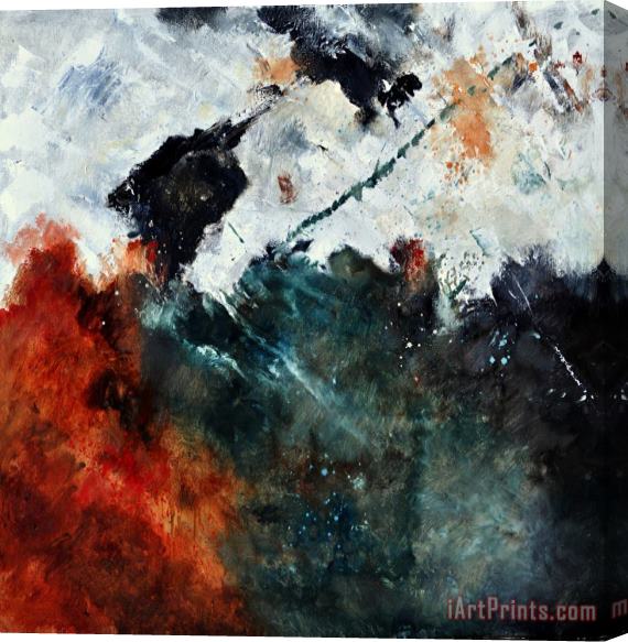 Pol Ledent Abstract 881101 Stretched Canvas Painting / Canvas Art