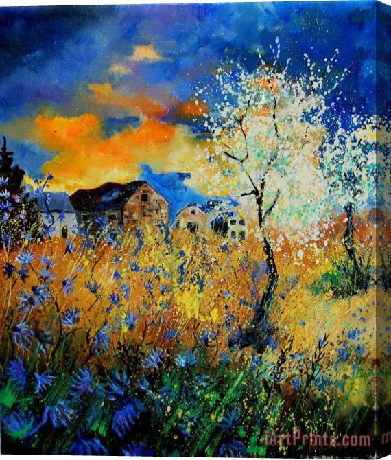 Pol Ledent Blooming trees Stretched Canvas Painting / Canvas Art
