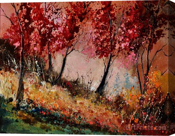 Pol Ledent In the wood 451190 Stretched Canvas Print / Canvas Art