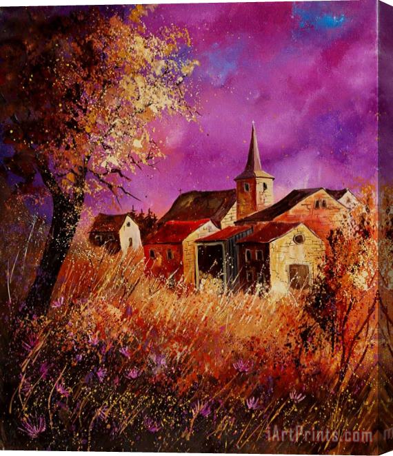 Pol Ledent Magic autumn Stretched Canvas Print / Canvas Art
