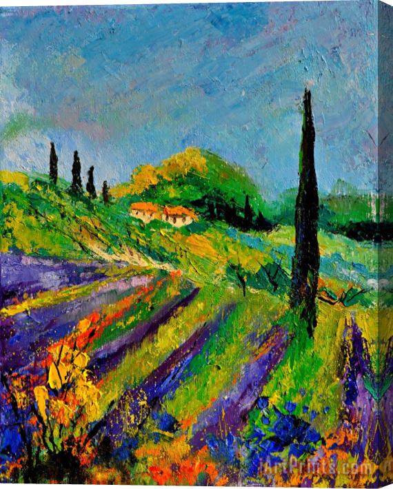 Pol Ledent Provence 451190 Stretched Canvas Print / Canvas Art