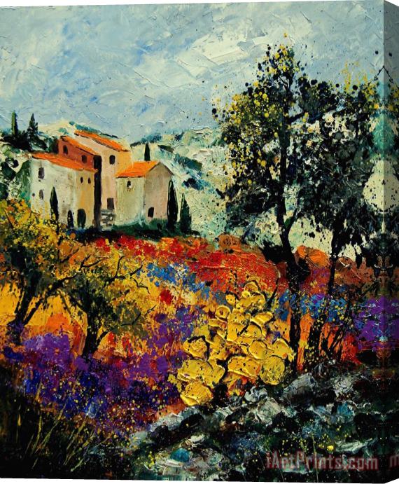 Pol Ledent Provence 56900192 Stretched Canvas Print / Canvas Art